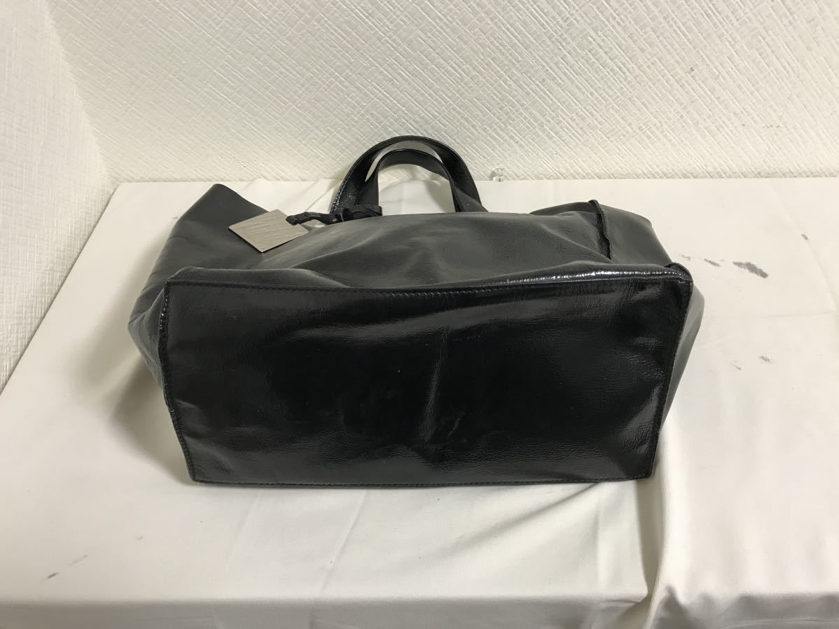 本物フルラFURLA本革エナメルレザーハンドバッグビジネス 本物フルラFURLA本革エナメルレザーハンドバッグビジネス