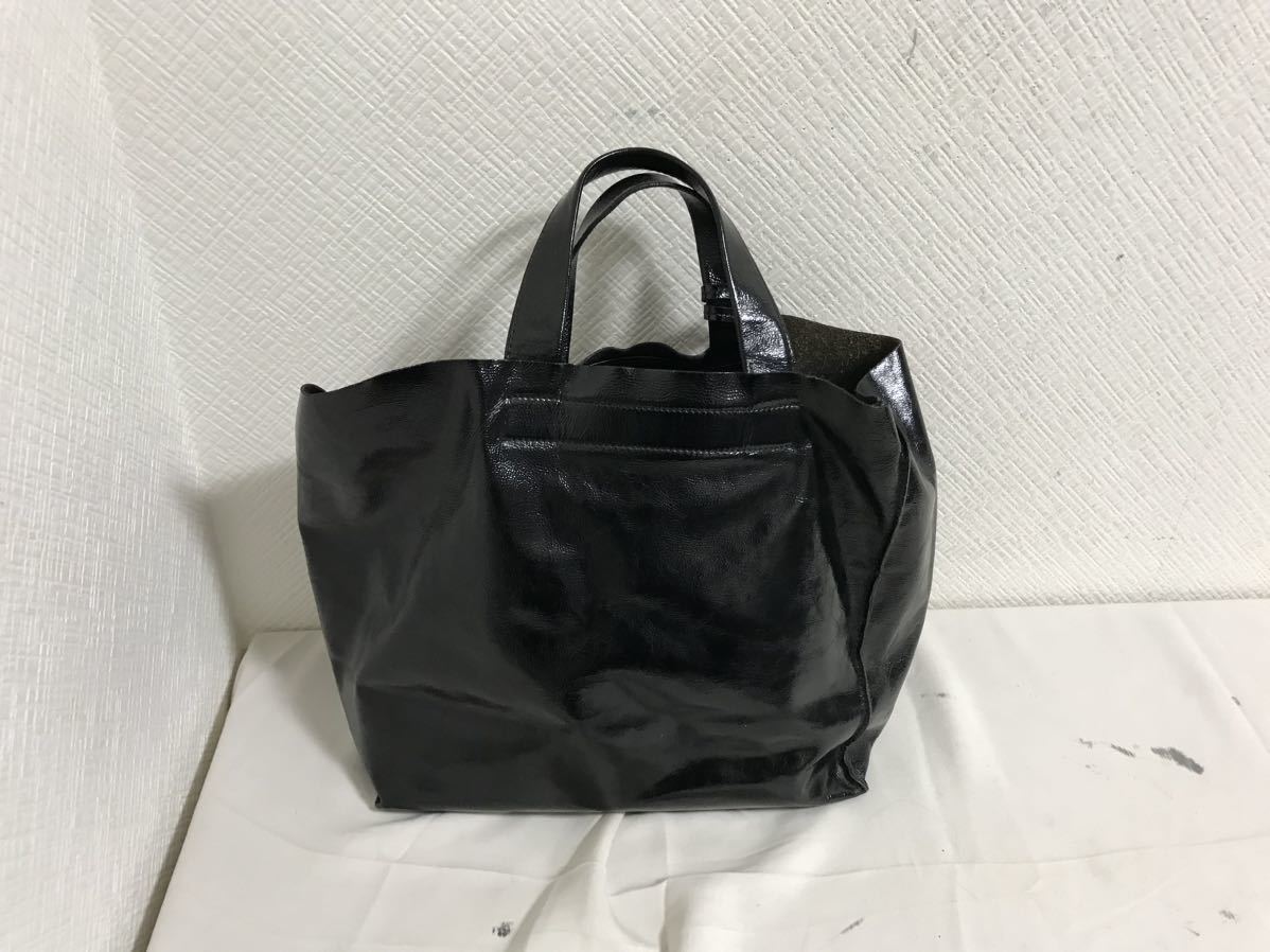 本物フルラFURLA本革エナメルレザーハンドバッグビジネス 本物フルラFURLA本革エナメルレザーハンドバッグビジネス