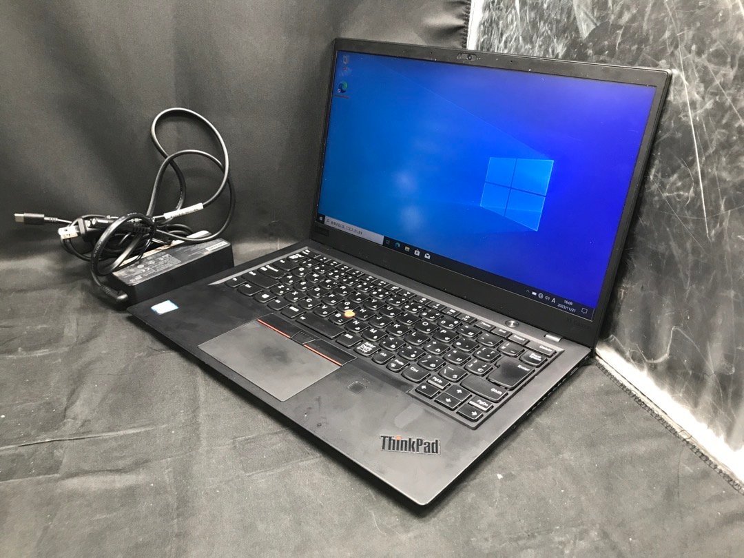 【Lenovo】ThinkPad X1 Carbon 2018 20KGCTO1WW Core i7-8550U メモリ16GB SSD512GB NVMe Windows10Pro 14インチ FHD 中古ノートPC_画像1