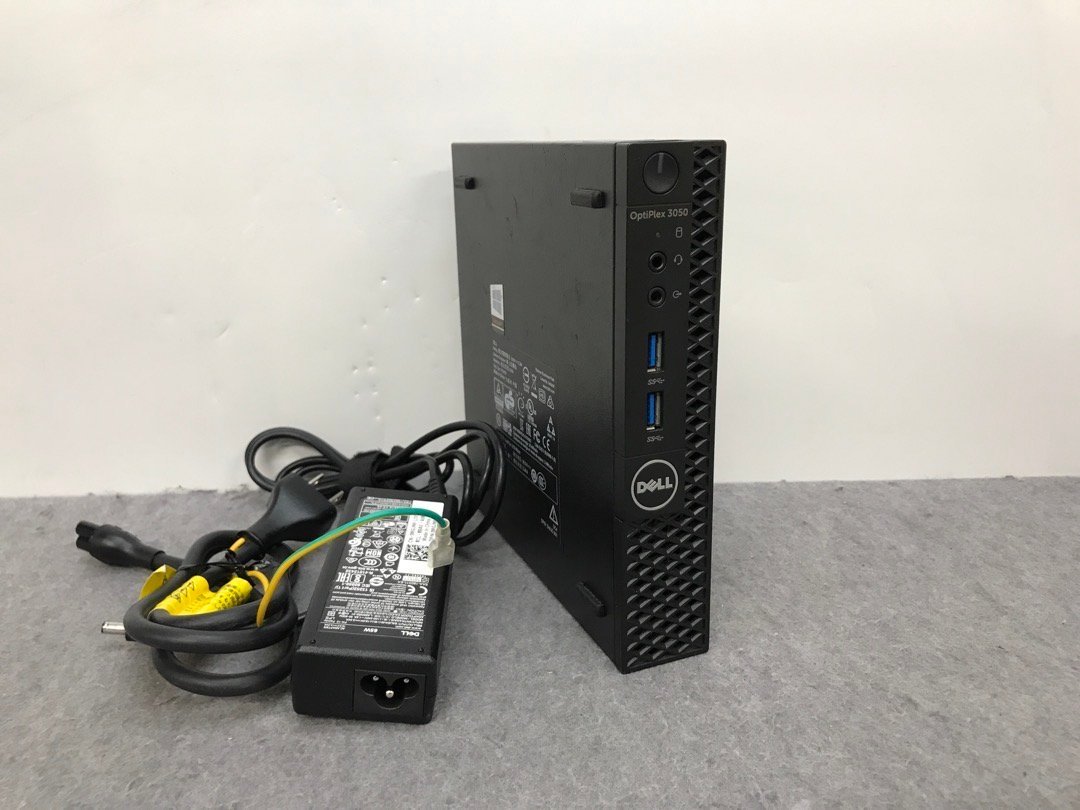 【DELL】OPTIPLEX 3050 Micro Core i5-7500T メモリ16GB SSD128GB Windows10Pro 中古ミニデスクトップPC_画像1