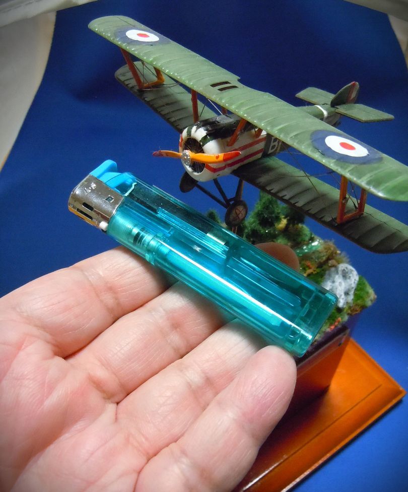 SOPWITH CAMELWWI FIGHTER 1/72scle ミニジオラマヴィネット仕上げ_画像8