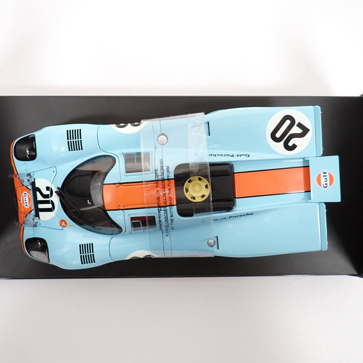 1/18 Porsche ポルシェ 917K Steve McQueen Gulf Le Mans #20 ミニカー オートアート AutoArt_画像7