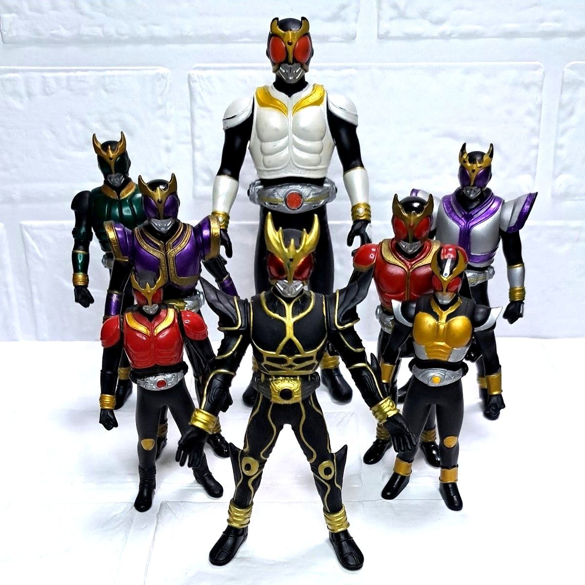 仮面ライダークウガ 怪人8体セット 仮面ライダー クウガ ソフビ 8 体 セット バンダイ|Yahoo