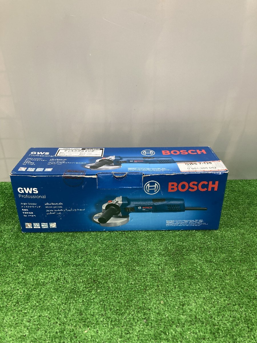 【中古品】★BOSCH(ボッシュ) 125mmディスクグラインダー GWS7-125　ITQ6UQX8RP00