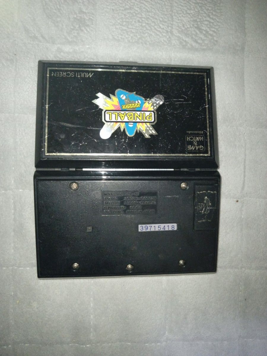 反射板、偏光板交換済 動作品 任天堂 ゲームウォッチ ピンボール 即決・画面クリア・送料無料】任天堂 ゲームウォッチ ピンボール