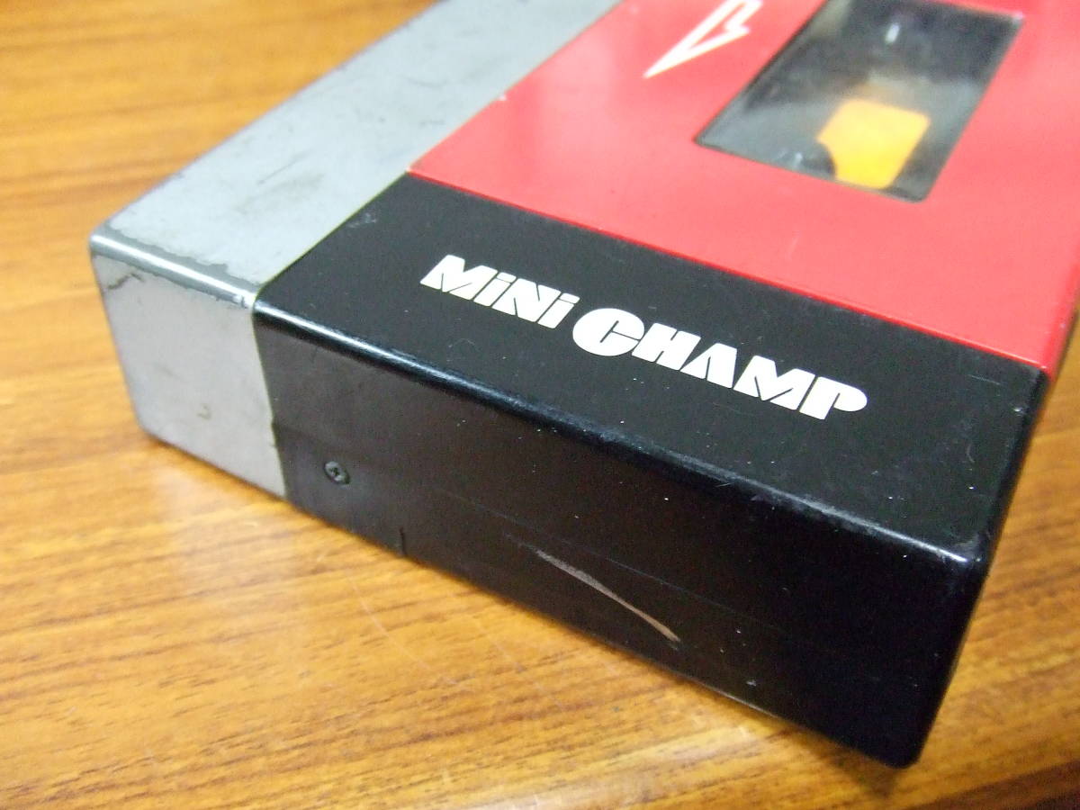 f834 希少！ユピテル ポータブルカセットプレーヤー MS-1001 Mini Champ 日本製 本体　中古　未確認 ジャンク_画像2