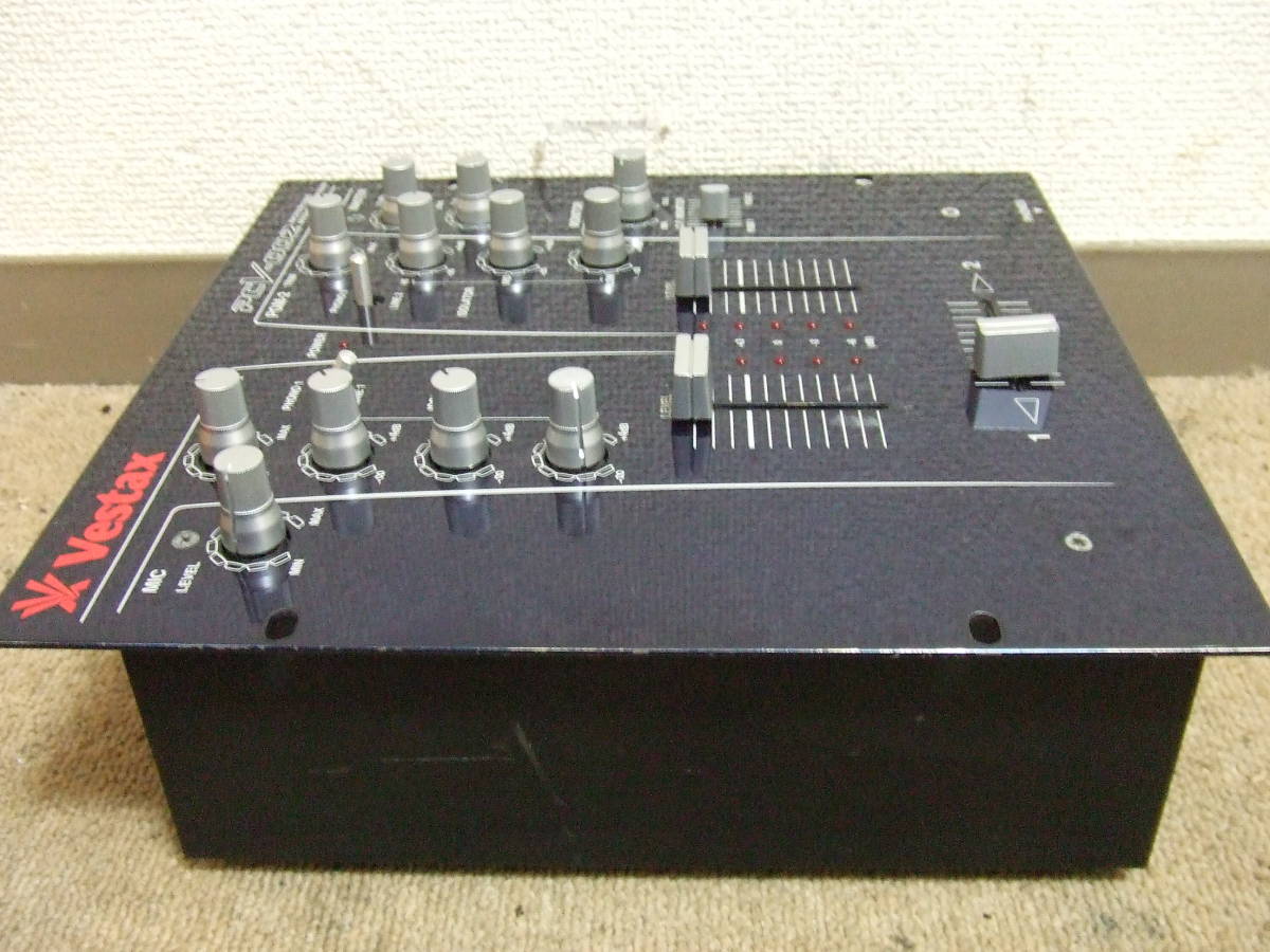 f878 DJミキサー Vestax PCV-002 professional mixing cotroller 本体 中古 未確認 ジャンクの画像7