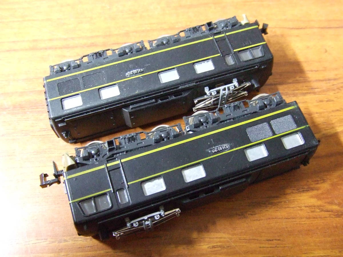 g17 Nゲージ KATO EH10 電気機関車 2両 カトー 鉄道模型　中古　未確認　現状　ジャンク_画像5