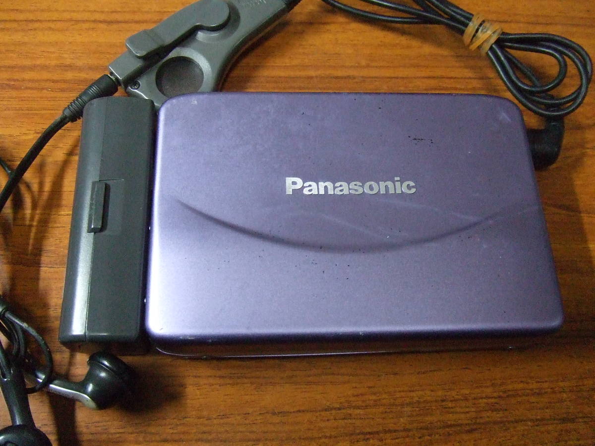 g42 Panasonic/パナソニック RQ-SX71 ポータブルカセットプレーヤー　中古　本体 未確認　ジャンク_画像4