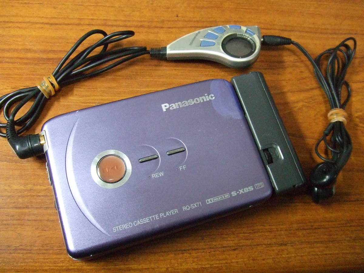 g42 Panasonic/パナソニック RQ-SX71 ポータブルカセットプレーヤー　中古　本体 未確認　ジャンク_画像1