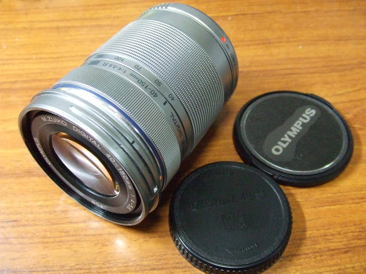 g90　オリンパス OLYMPUS M.ZUIKO DIGITAL 40-150mm F4-5.6 R ED カメラレンズ　中古　未確認　現状品_画像1