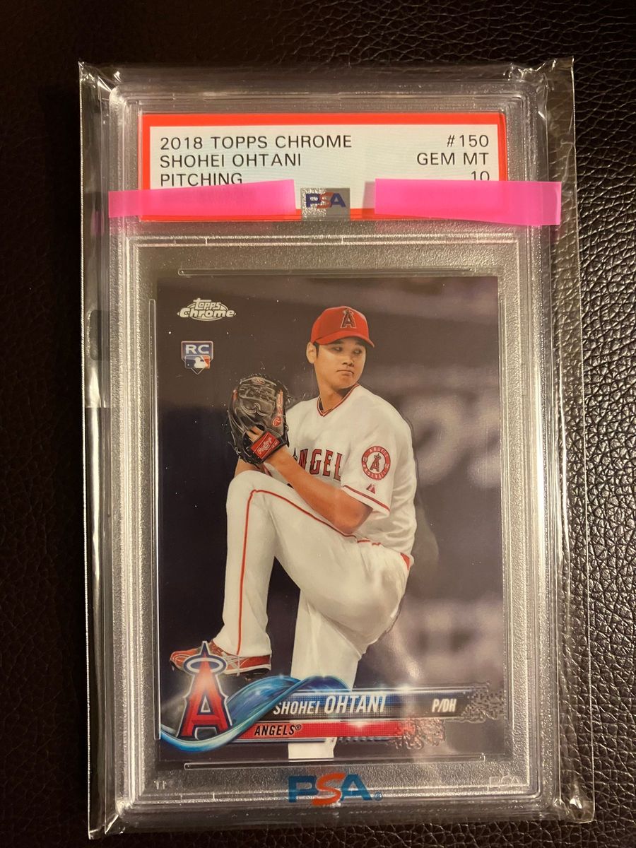 【PSA10】大谷翔平 2018ルーキーTopps chrome カード NO3 PSA10】大谷翔平 2018 ルーキー Topps Chrome カード NO3
