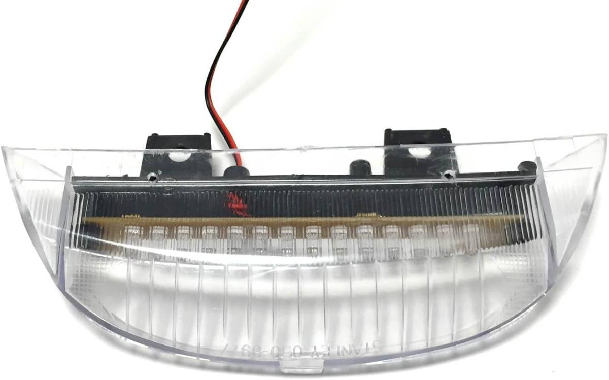 (nakira) ライブディオ リアスポイラー用 テールランプ 赤 AF34 AF35 ZX dio LED ブレーキランプ 35_画像5