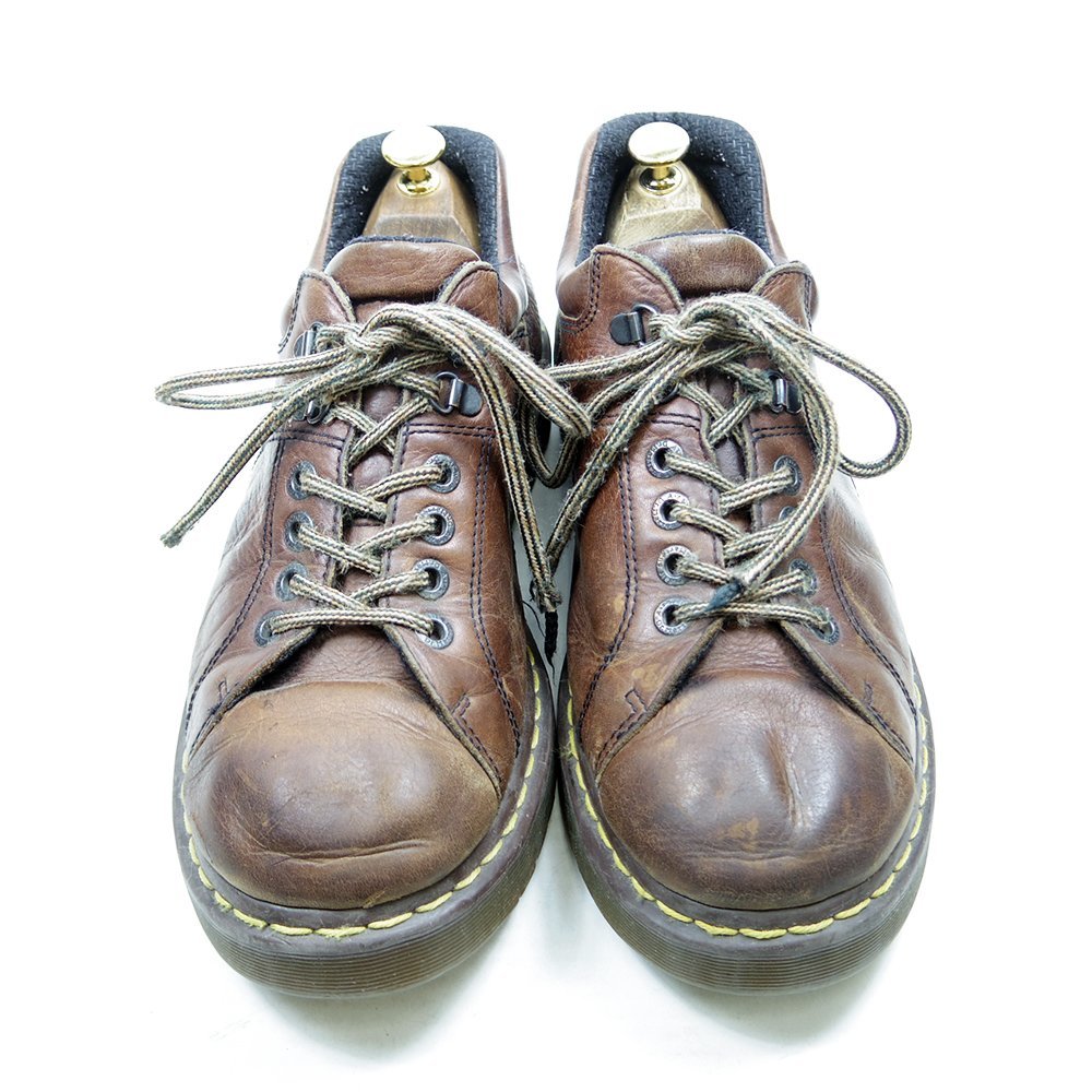 UK6　25cm相当　Dr.Martens　ドクターマーチン　4＋2ホール　シューズ　ブーツ　本革　ブラウン　茶色　/U9683_画像2