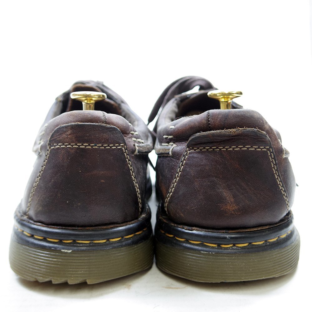 UK12　31cm相当　Dr.Martens　ドクターマーチン　3ホール　本革　ブラウン　BIGサイズ　大きい靴　茶色　/U9692_画像6