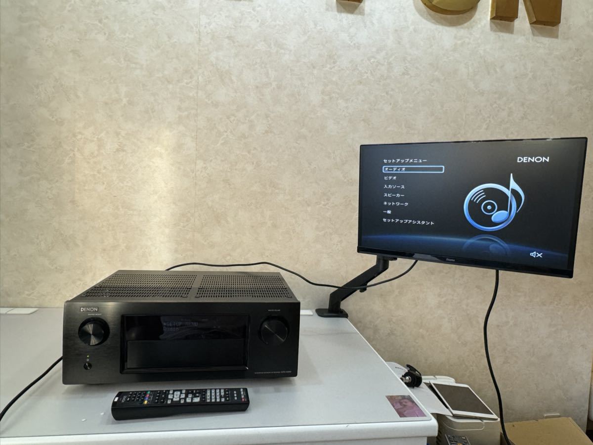 DENON AV RECEIVER AVR-X4000 7.2ch AirPlay/ネットワーク 4Kアンプ_画像1