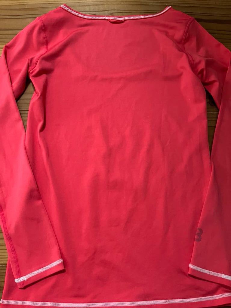 送料込み！FILA GOLF 長袖Tシャツ ピンク Mサイズ ロンT フィラゴルフ インナーウェア カットソー GOLF ゴルフウェアの画像2