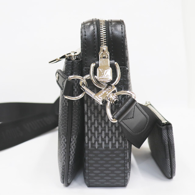 （未使用展示品）ルイヴィトン LOUIS VUITTON トリオメッセンジャー ダミエグラフィット N50017 黒 × グレー 斜め掛け ショルダー 8031_画像5