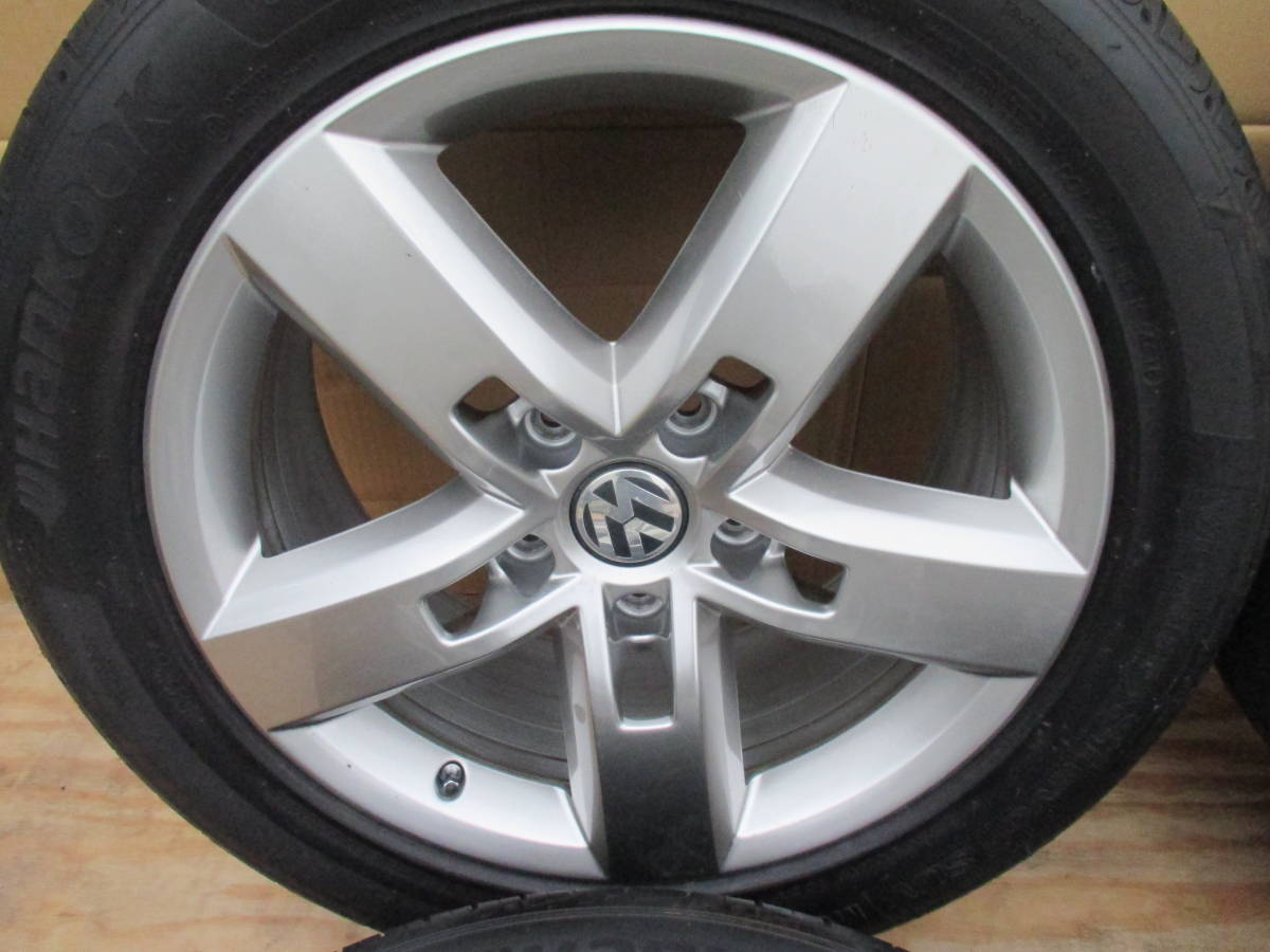 VW トゥアレグ 純正 アルミ ホイール 4本セット 19インチ 8.5J _画像5