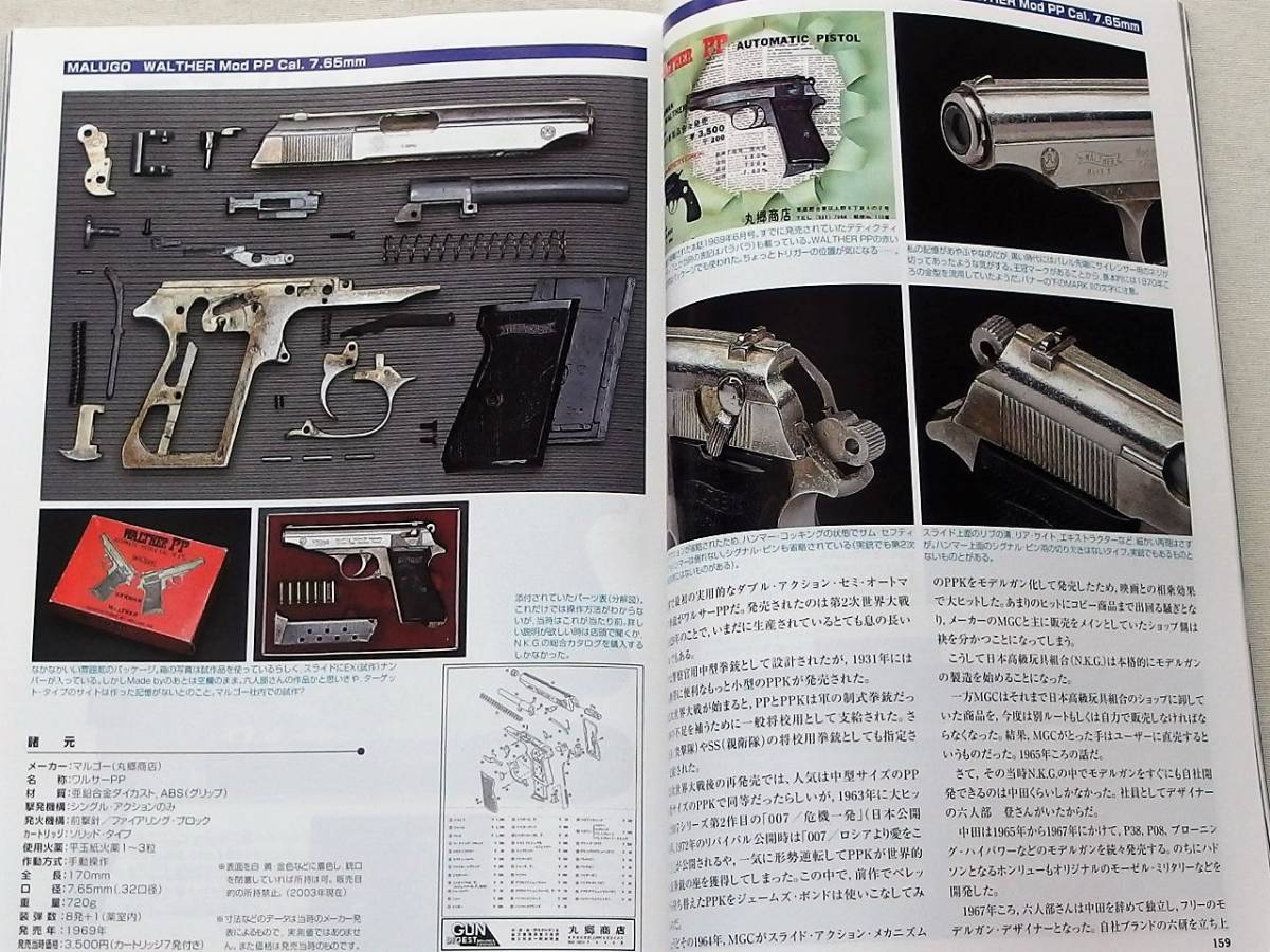 2003年11月号 M1934 ランパント セキュリティシックス M647 PP 月刊GUN誌 _画像5