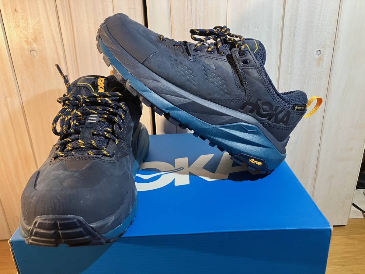  including carriage new goods HOKA ONE ONE ho kao Neo ne25cm US8 KAHA LOW GTX BIMBLka Hello 1118587 GORE-TEX Gore-Tex regular price 31900 jpy free shipping 