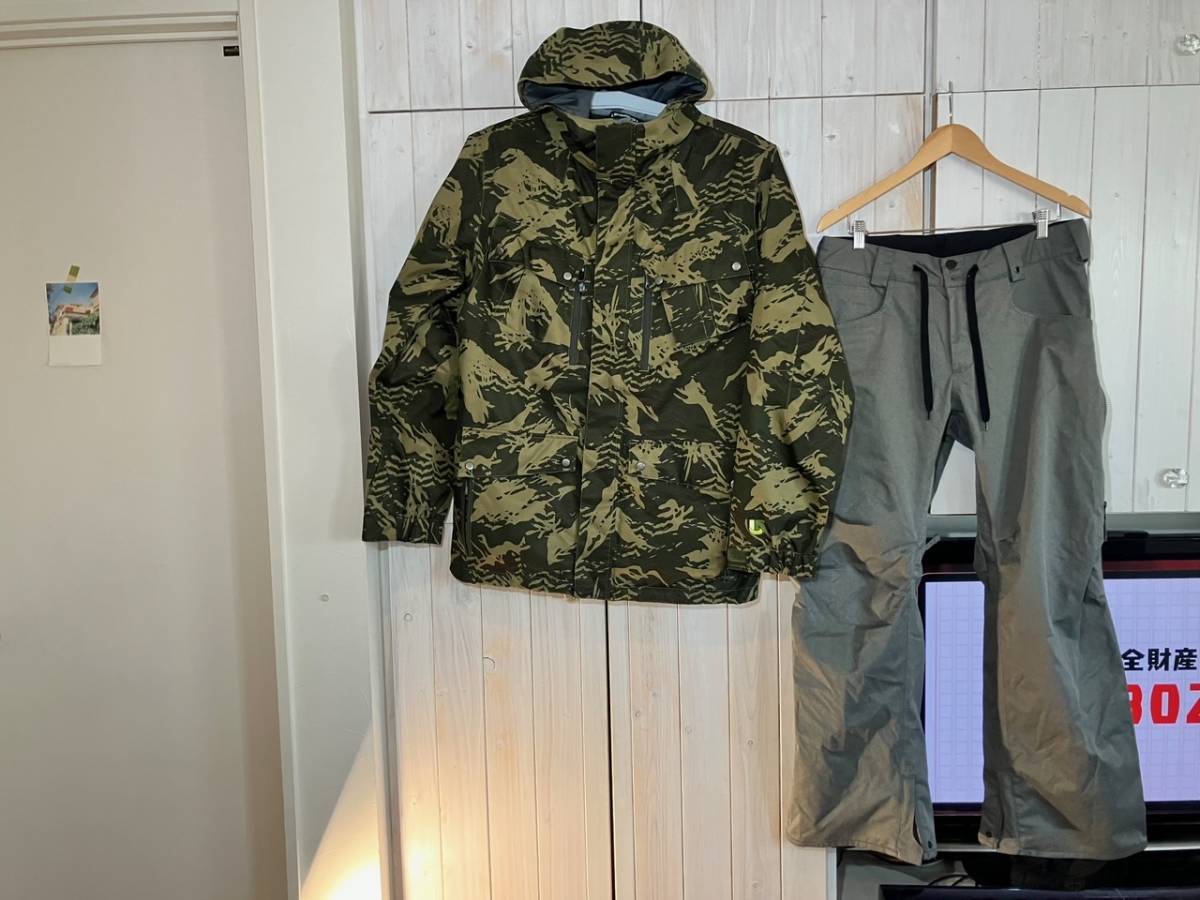 送料込 BURTON バートン 上下セット サイズM USED 送料無料 送料込 BURTON バートン 上下セット サイズM USED 送料無料