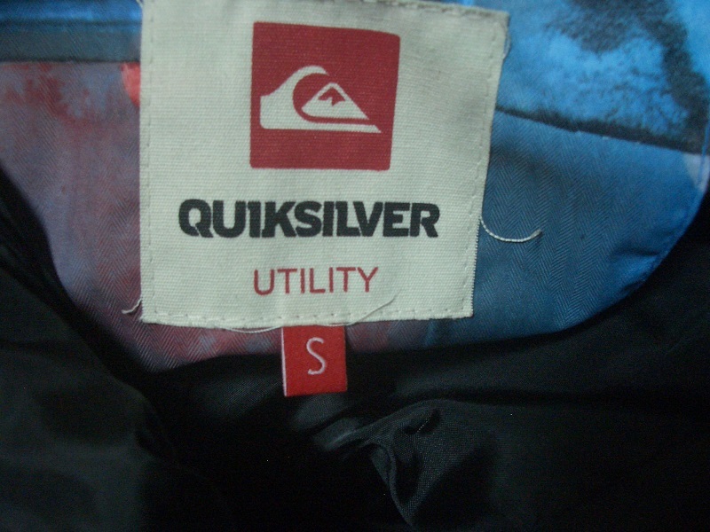 送料込 Quiksilver クイックシルバー サイズS 上下セット 美USED 送料無料_画像10