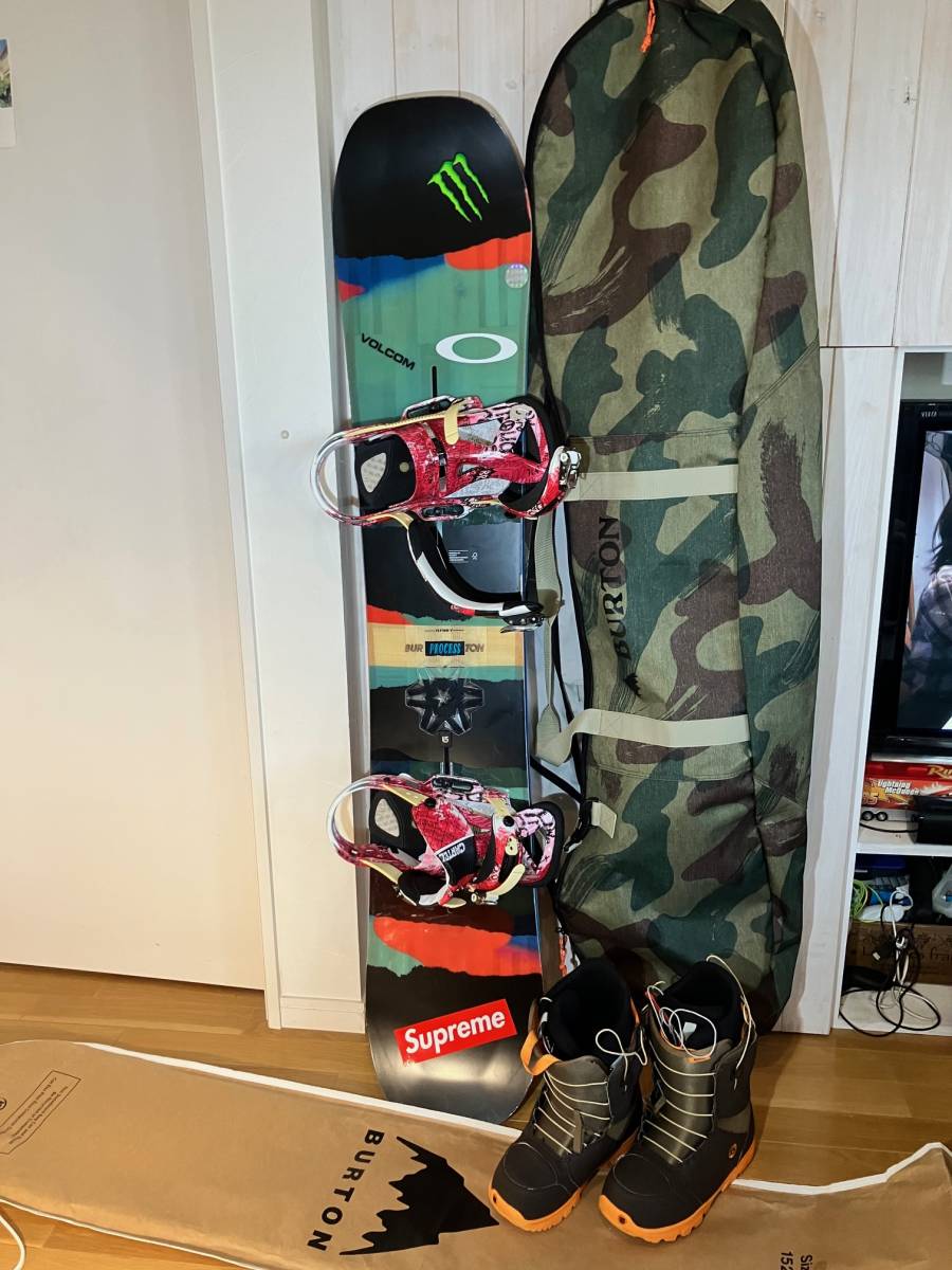 Yahoo!オークション - 送料込 BURTON バートン PROCESS 152cm Yahoo!オークション - 送料込 BURTON バートン PROCESS 152cm