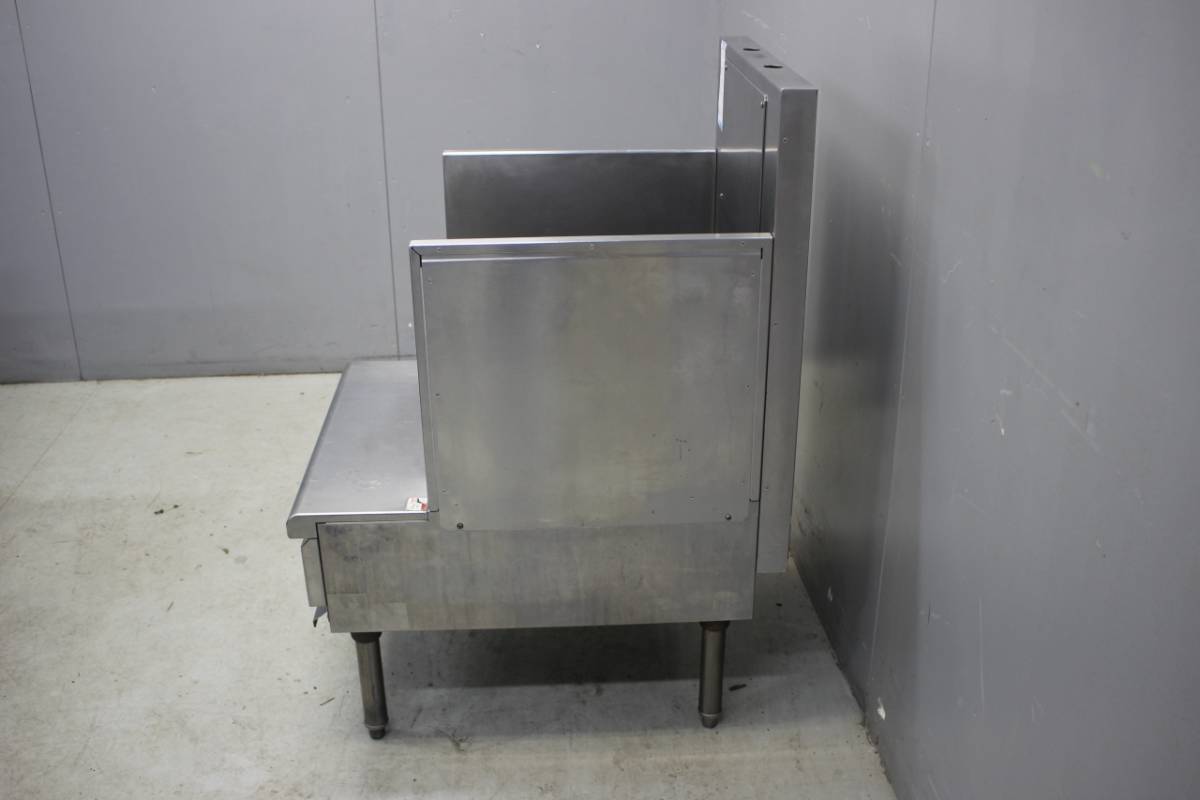  secondhand goods Maruzen soup range RGS-067B business use low range portable cooking stove low . height 45. gas type LP for propane for BG attaching 1. stainless steel 100644