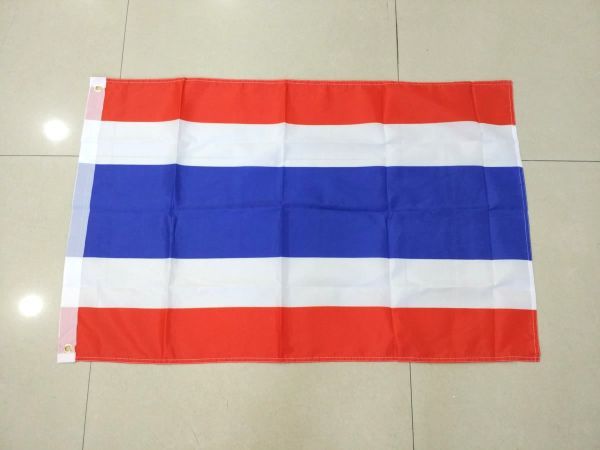 タイ国旗 大型フラッグ 5号サイズ 95X60cm DM便発送_画像1
