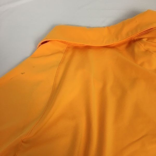 送料無料！NIKE　ナイキ　襟付きシャツ　ポロシャツ　スポーツウェア 　サイズ M　オレンジ　管NO.A5-19_画像6