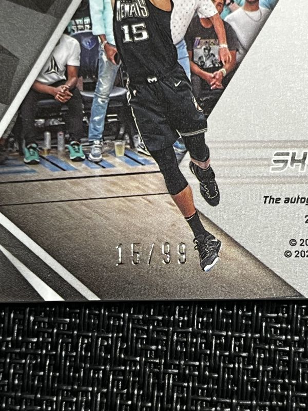 Brandon Clarke ブランドン・クラーク 99枚限定 2022-23 Panini NBA Spectra Silver Prizm Auto 直筆サイン グリズリーズ Jersey Number_ジャージーナンバー