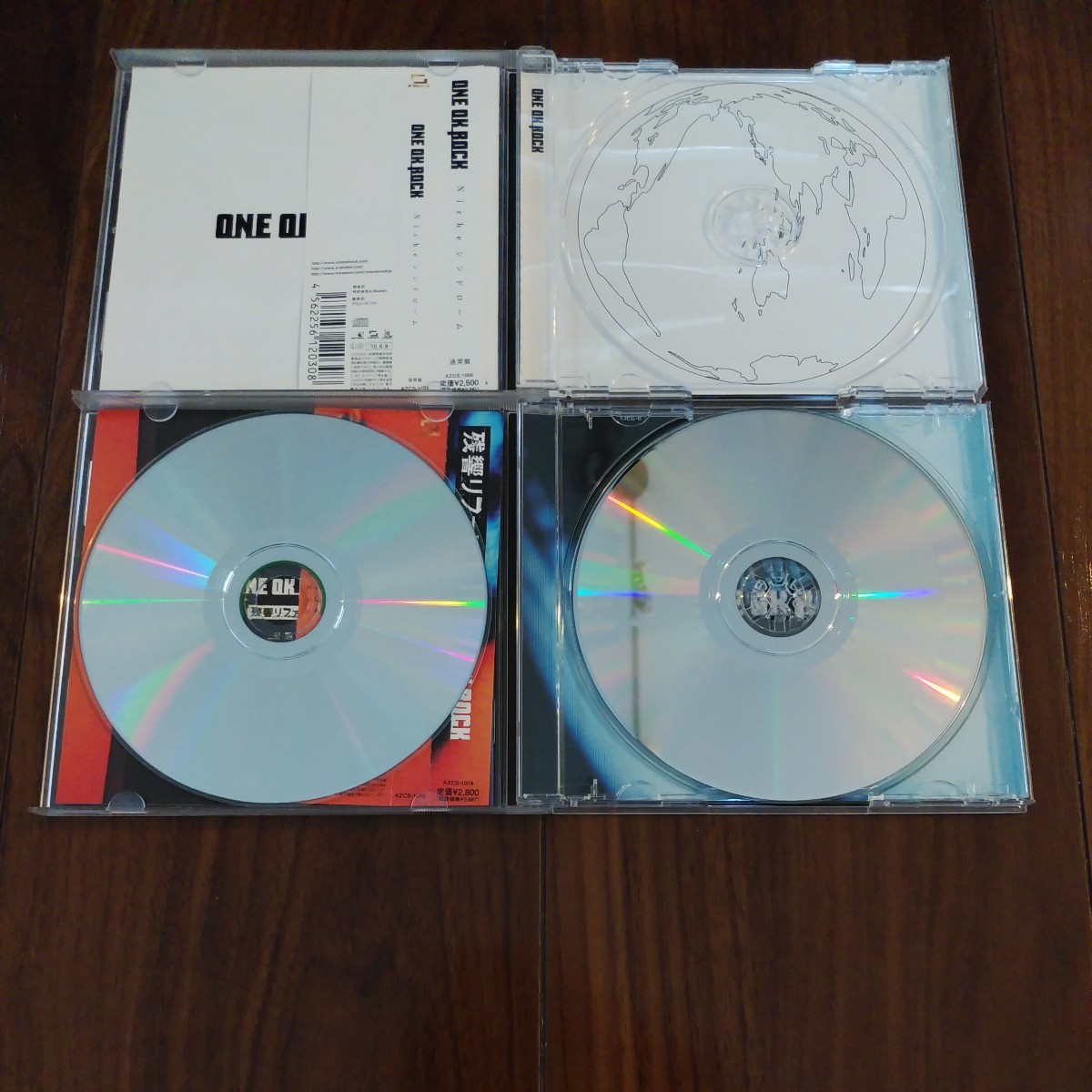 ONE OK ROCK CDアルバム 4セット ゼイタクビョウ 感情エフェクト ONE OK ROCK CDアルバム 4セット ゼイタクビョウ 感情エフェクト