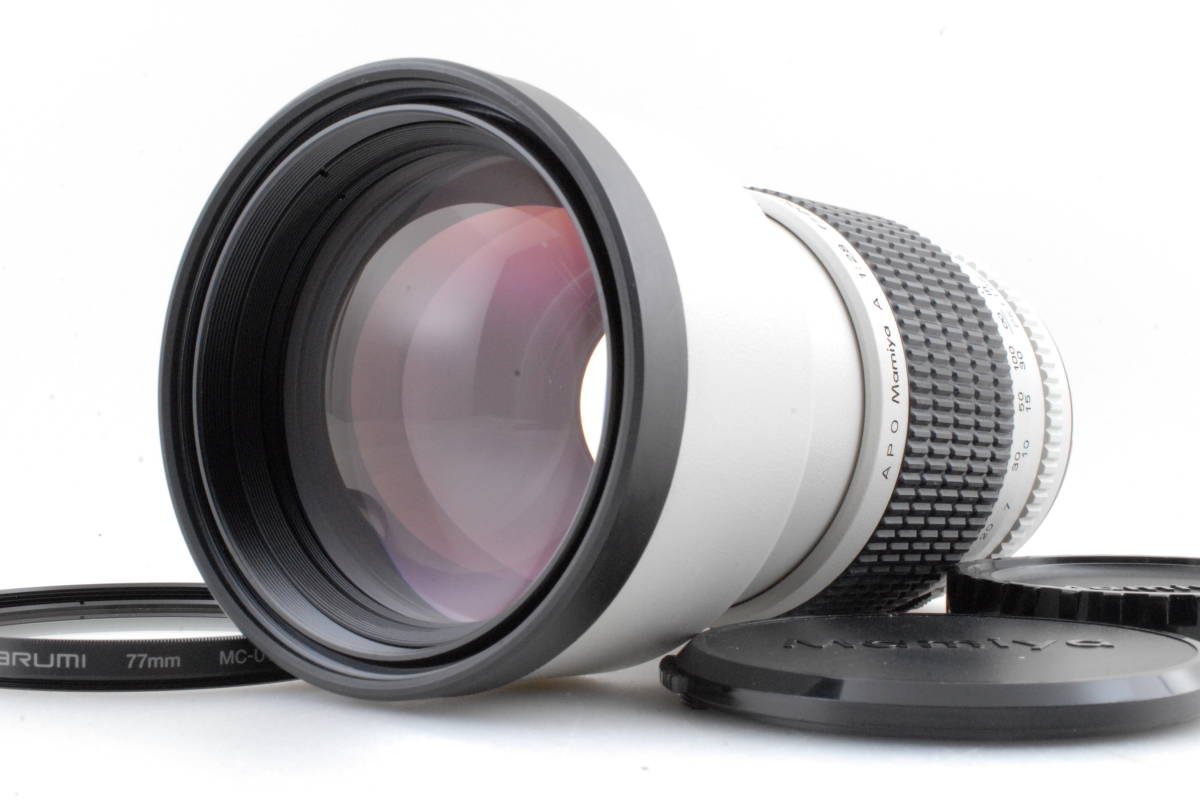 【美品 保障付 動作確認済】Mamiya APO 200mm f/2.8 A Lens for 645 Super Pro TL マミヤ 中判カメラ レンズ #Q6682
