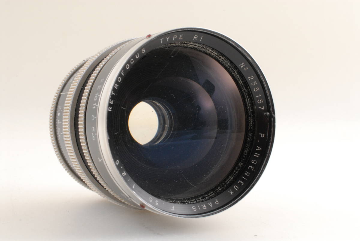 【並品 保障付 動作確認済】P Angenieux Paris Retrofocus 35mm F2.5 Type R1 Lens for M42 アンジェニュー パリ レンズ #Q5672_画像3