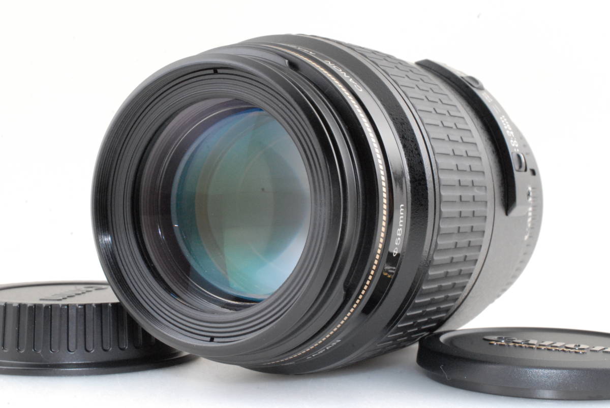 【美品 保障付 動作確認済】Canon EF 100mm f2.8 Macro USM Prime AF Telephoto Lens キャノン マクロ レンズ #Q6162