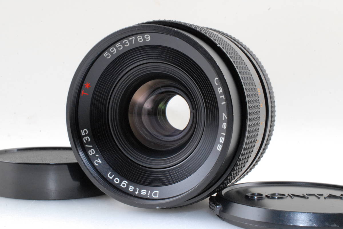 【良品 保障付 動作確認済】Contax Carl Zeiss Distagon 35mm f/2.8 AEJ Lens C/Y Mount コンタックス ディスタゴン レンズ #Q5565