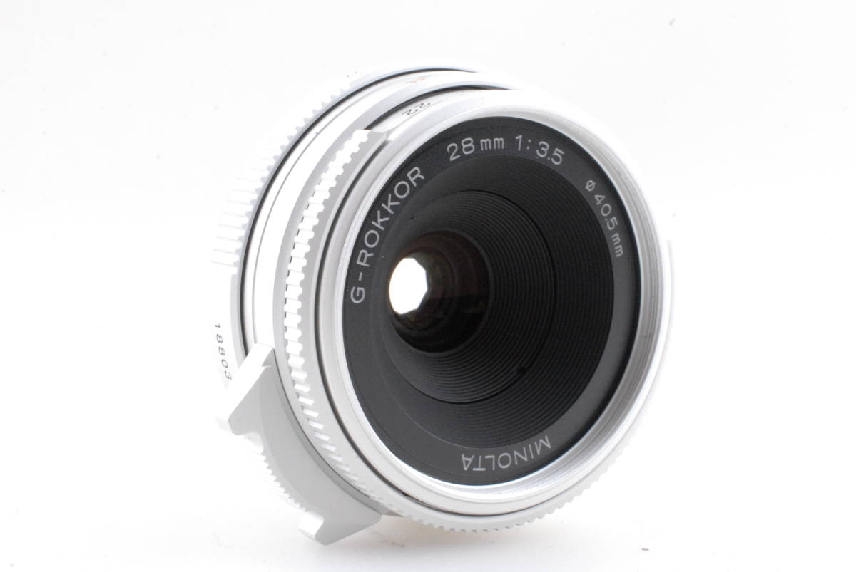 [ super-beauty goods guaranteed operation verification settled ]Minolta G-Rokkor 28mm F/3.5 Lens for Leica L39 LTM Mount Minolta ro call wide-angle single burnt point lens #Q6311