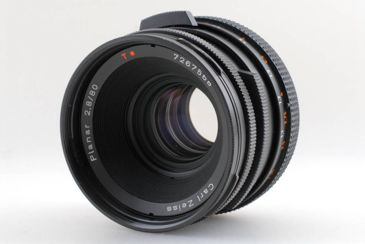 【良品 保障付 動作確認済】Hasselblad Carl Zeiss Planar CF 80mm F2.8 T* Standard Lens ハッセルブラッド 中判カメラ レンズ #X101_画像3