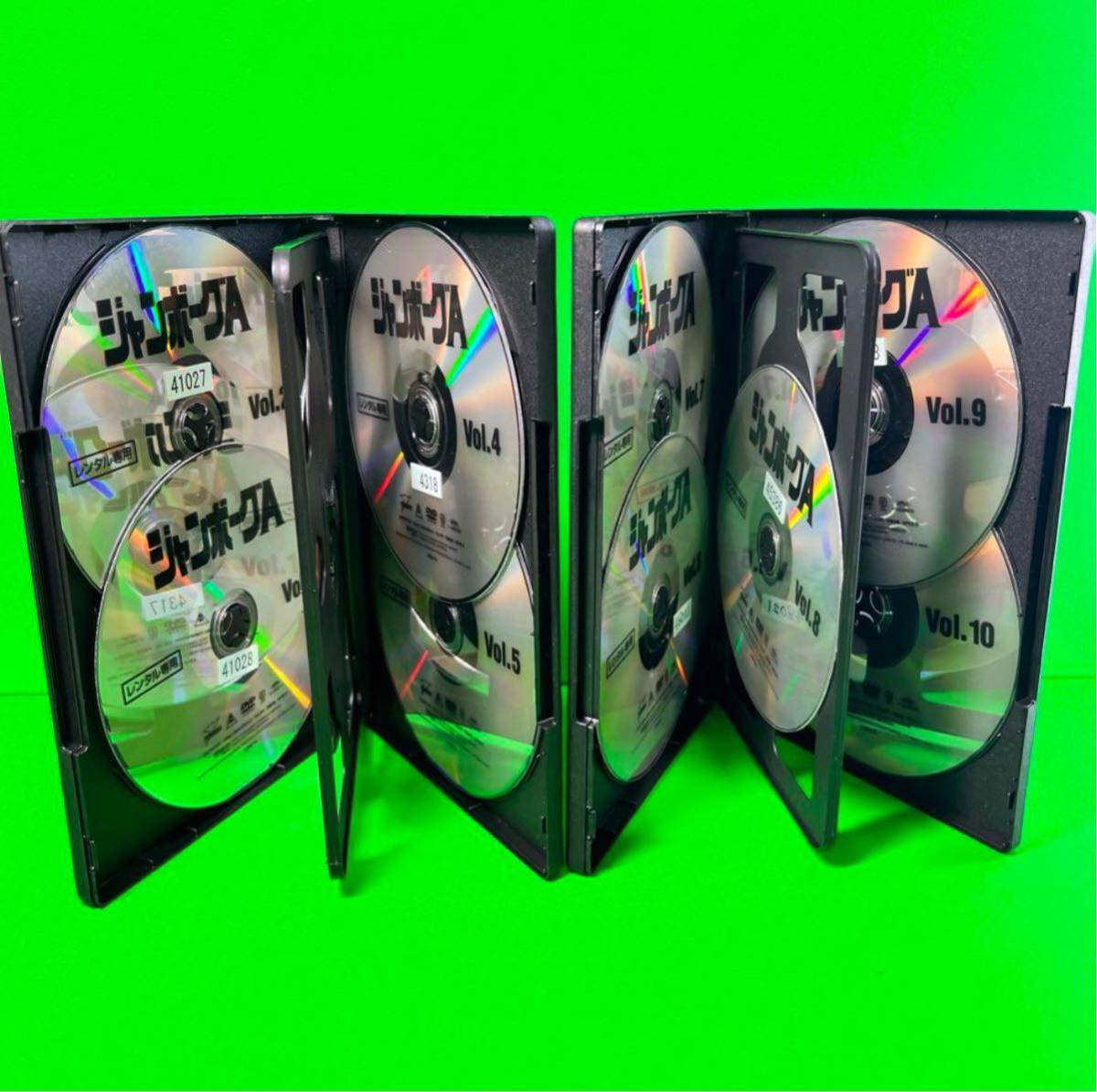 ケース付 ジャンボーグA DVD 全10巻 全巻セット 送料無料 / 匿名配送_画像3