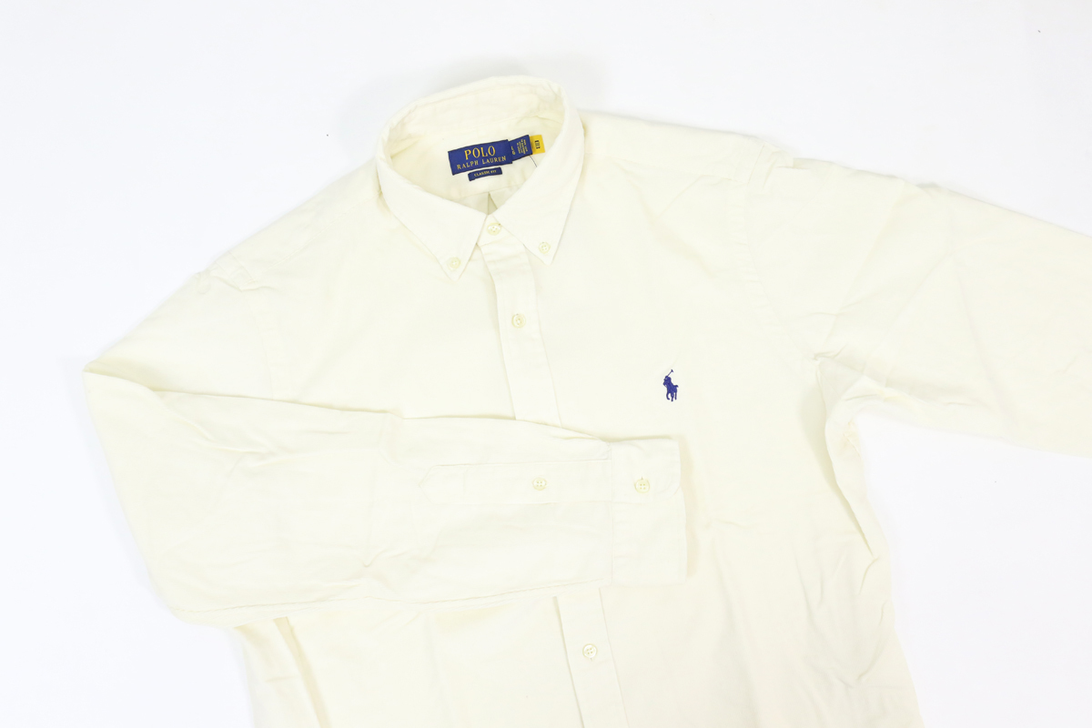 新品 アウトレット 42265 XLサイズ クラシック コーデュロイ 長袖ボタンダウン シャツ polo ralph lauren ポロ ラルフ ローレン_画像2