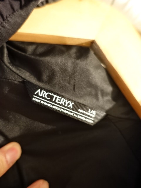  Arc'teryx ARC\'TERYX Atom Hoody M размер L прекрасный товар с хлопком жакет 