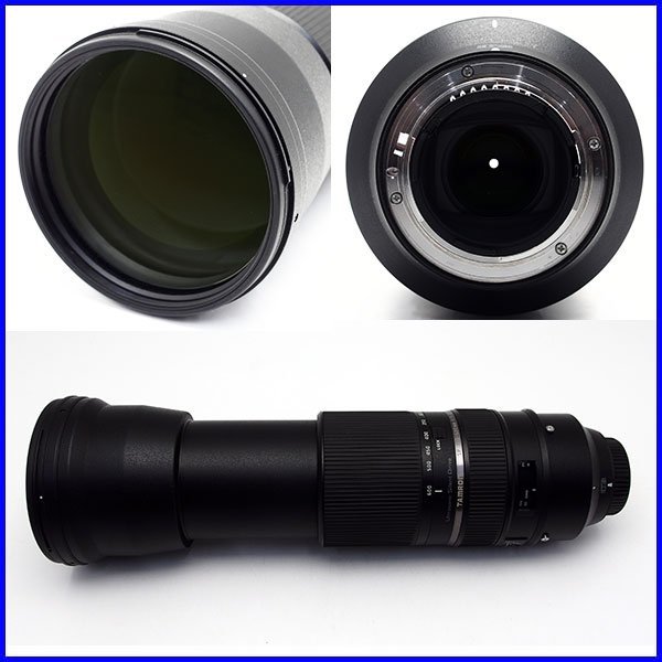 質屋出品☆TAMRON タムロン SP 150-600mm F5-6.3 Di VC USD （A011）NIKON Fマウント用 超望遠ズームレンズ 動作品 中古☆1円～_画像7