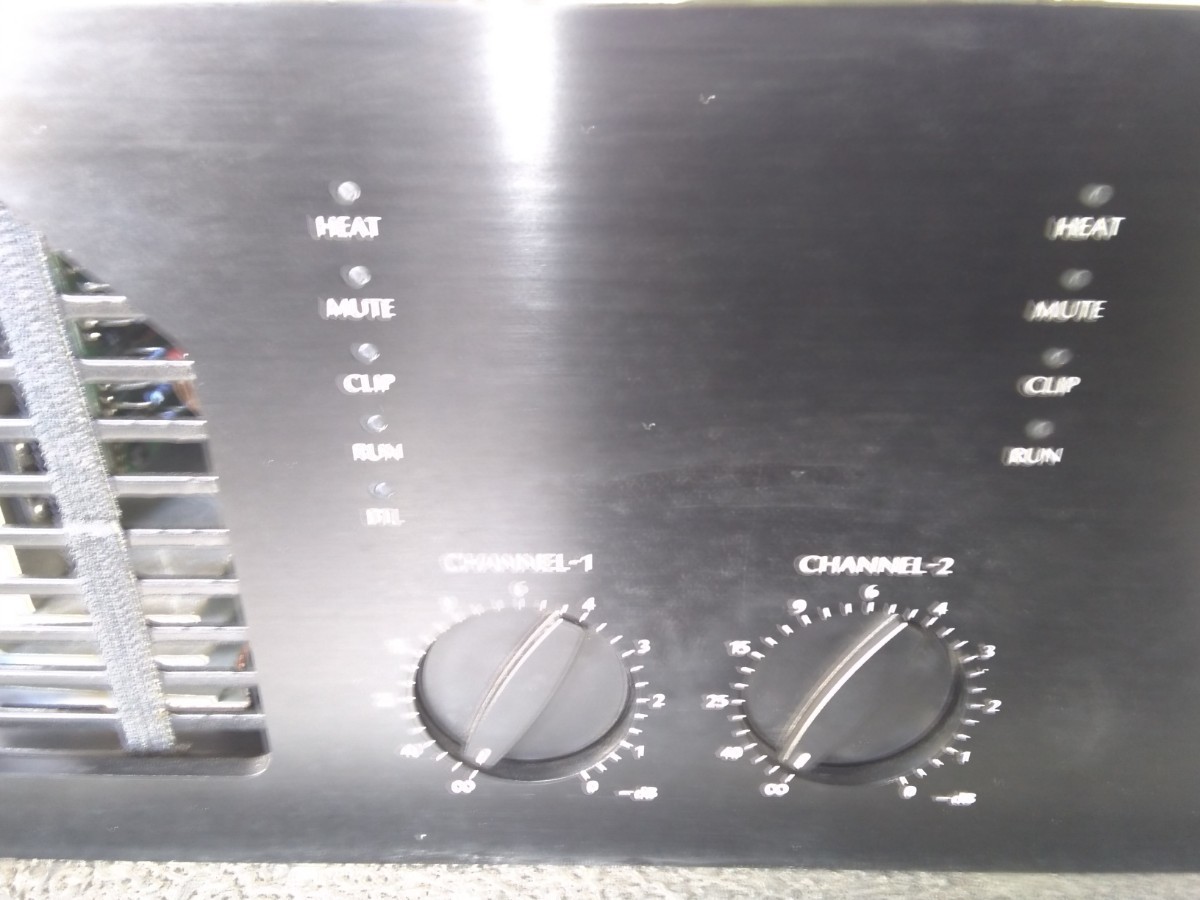 *PA機器　HYFAX 不二音響　パワーアンプ　PR-8023 動作良好品　中古1台_画像4