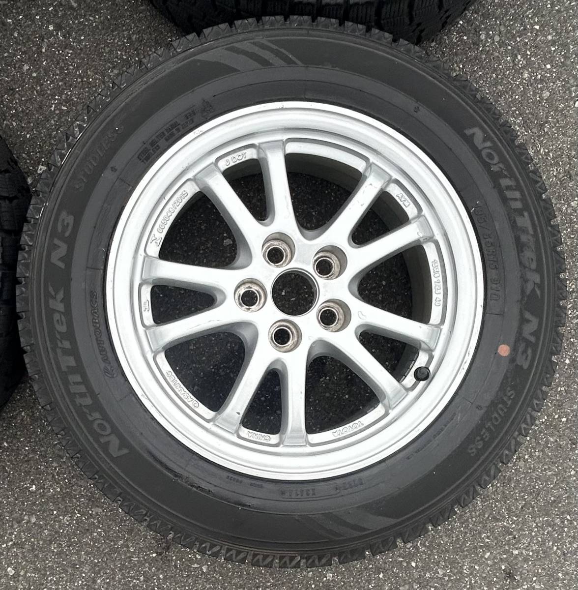 プリウスなど　スタッドレス　冬用　ノーストレックN3　NorthTreK N3　195/65R15　15インチ　4本セット_画像3