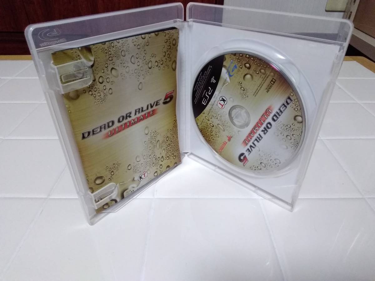 中古　PS3 DEAD OR ALIVE 5 Ultimate [通常版］デッドオアアライブ5アルティメット_画像3