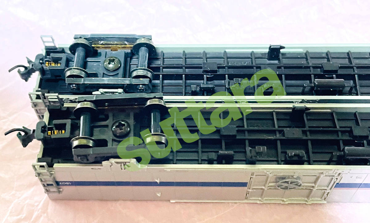 ●訳あり KATO 106-3509 Amtrak Material Handling Car PhaseⅣ 2 Car Set 2両セット ※ケース無し_画像6