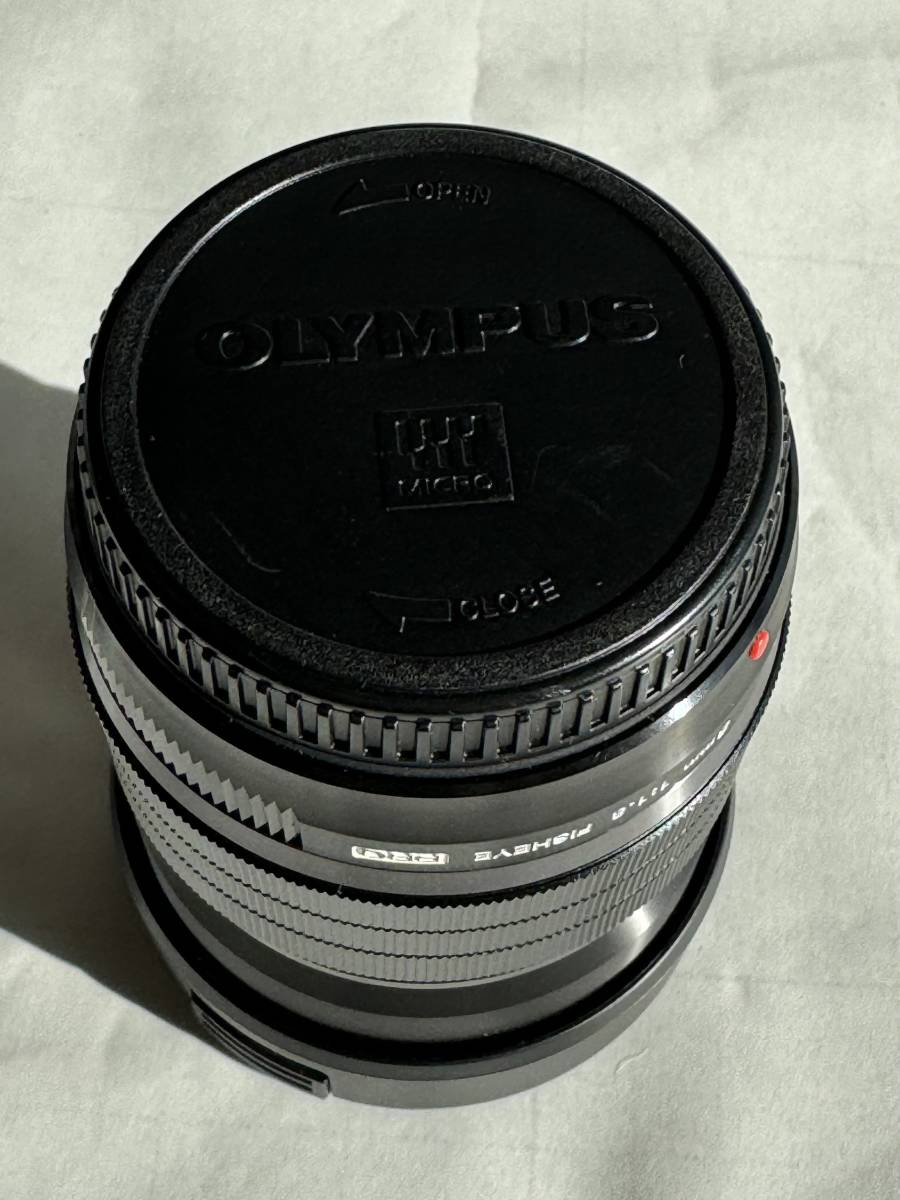 新品同様 オリンパス OLYMPUS M.ZUIKO DIGITAL ED 8mm F1.8 Fisheye PRO 魚眼レンズ/フィッシュアイレンズ_画像8