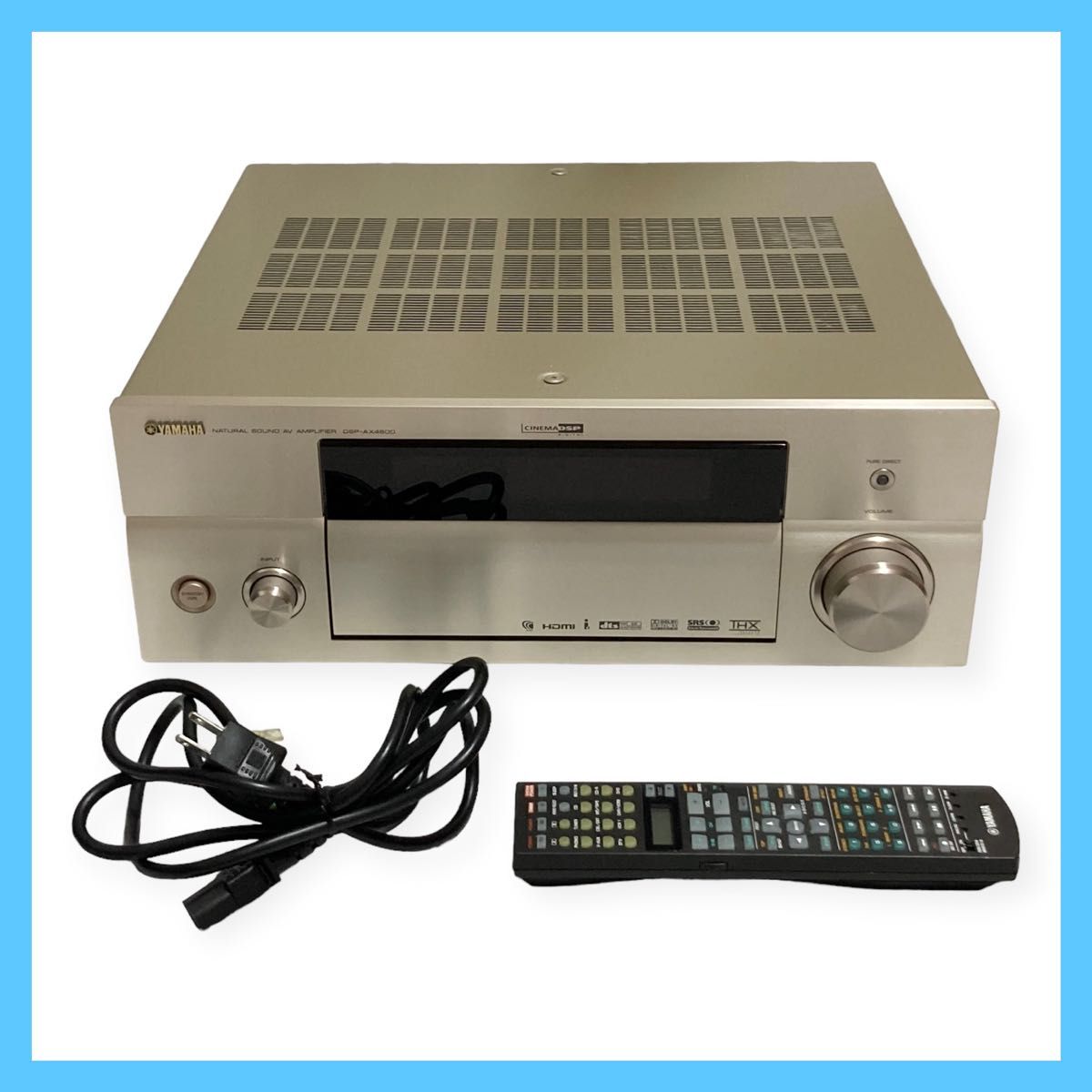 ☆YAMAHA ヤマハ DSP-AX4600 AVアンプ 取扱説明書付 アンプ☆D ☆YAMAHA ヤマハ DSP-AX4600 AVアンプ 取扱説明書付 アンプ☆D