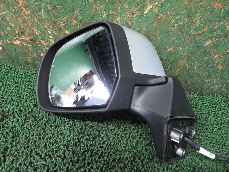 [psi] Nissan E12 Note left door mirror electric storage type K23 silver H24 year 